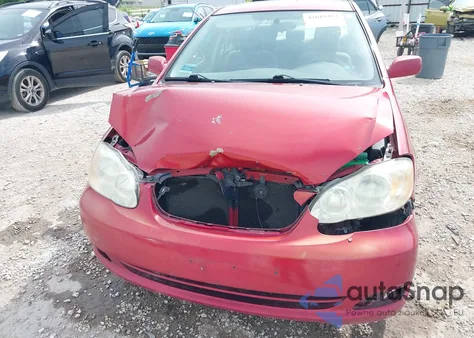 2005 Toyota Corolla Le из США, поврежденный, VIN 2T1BR32E55C466321